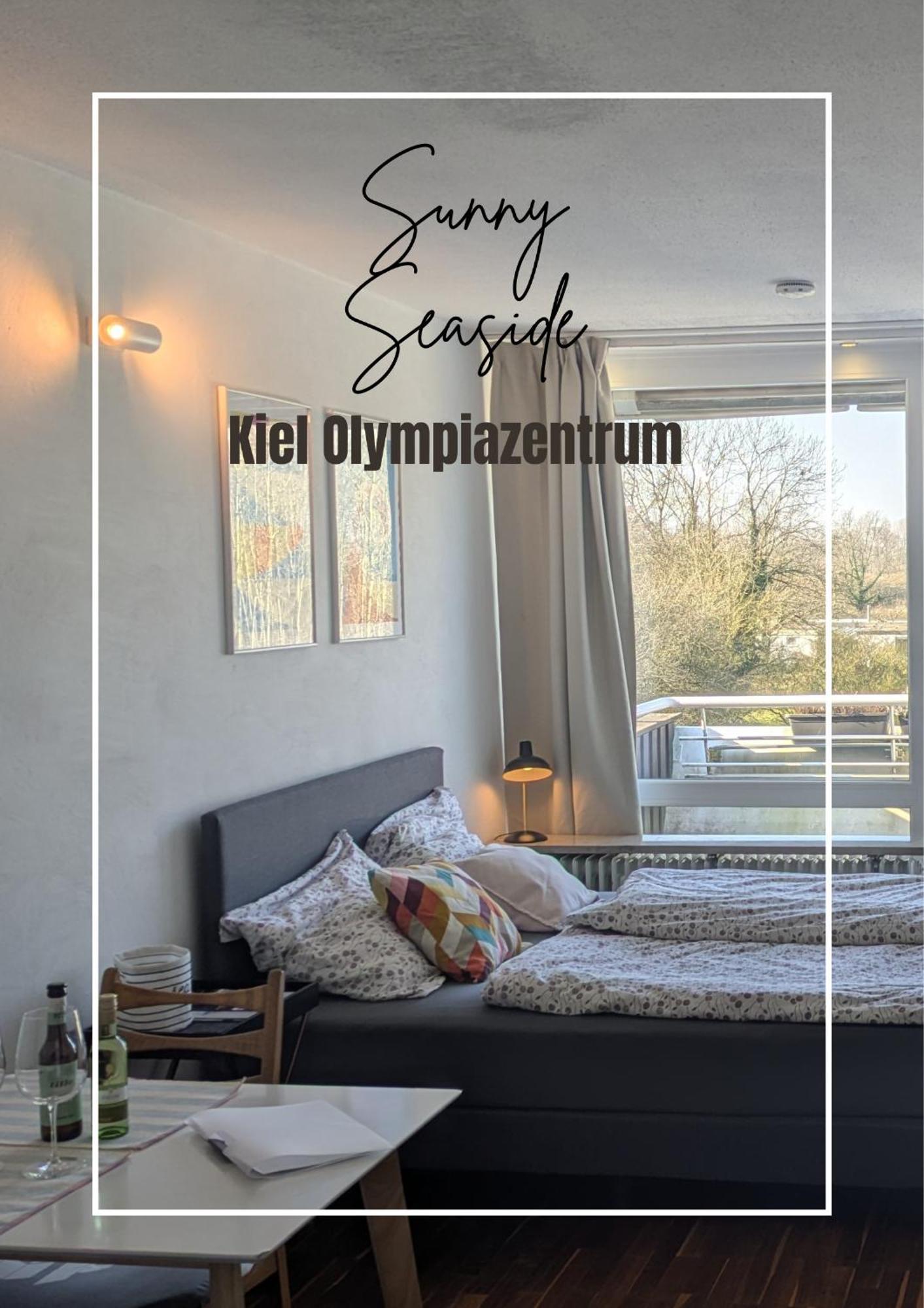 Helle und gemütliche Wohnung direkt am Meer Kiel Exterior foto